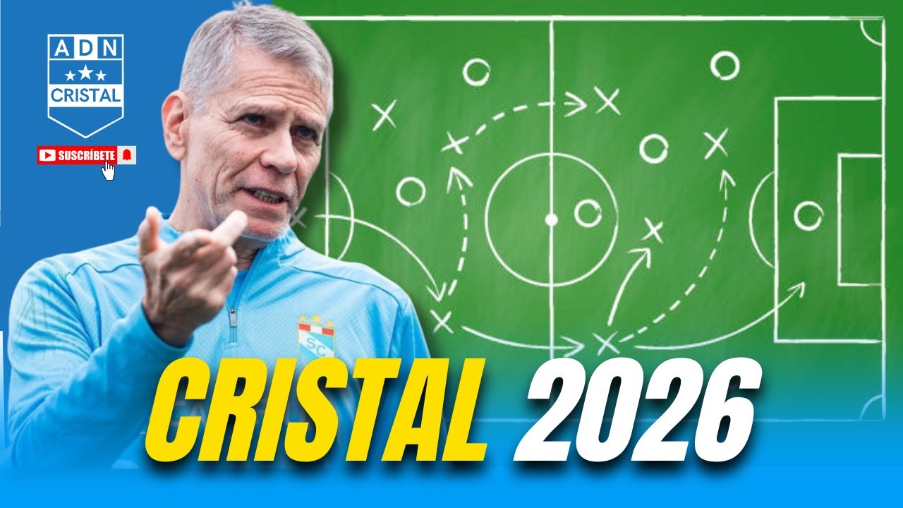 Así Jugará Sporting Cristal 2026, Once Confirmado | Hablemos de Cristal | ADN Cristal