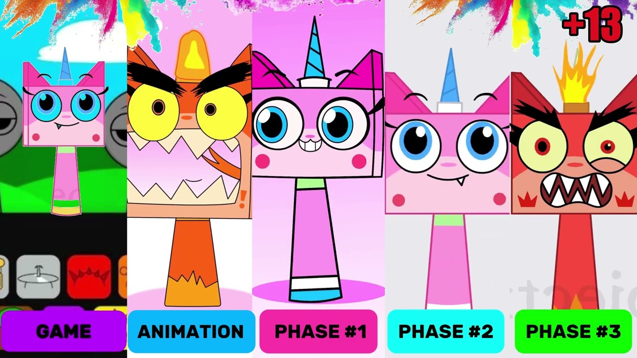 ✨ Sprunki OC: Unikitty | Incredibox Sprunki Animation ✨ Game,Animation,Phase1,Phase2,Phase3