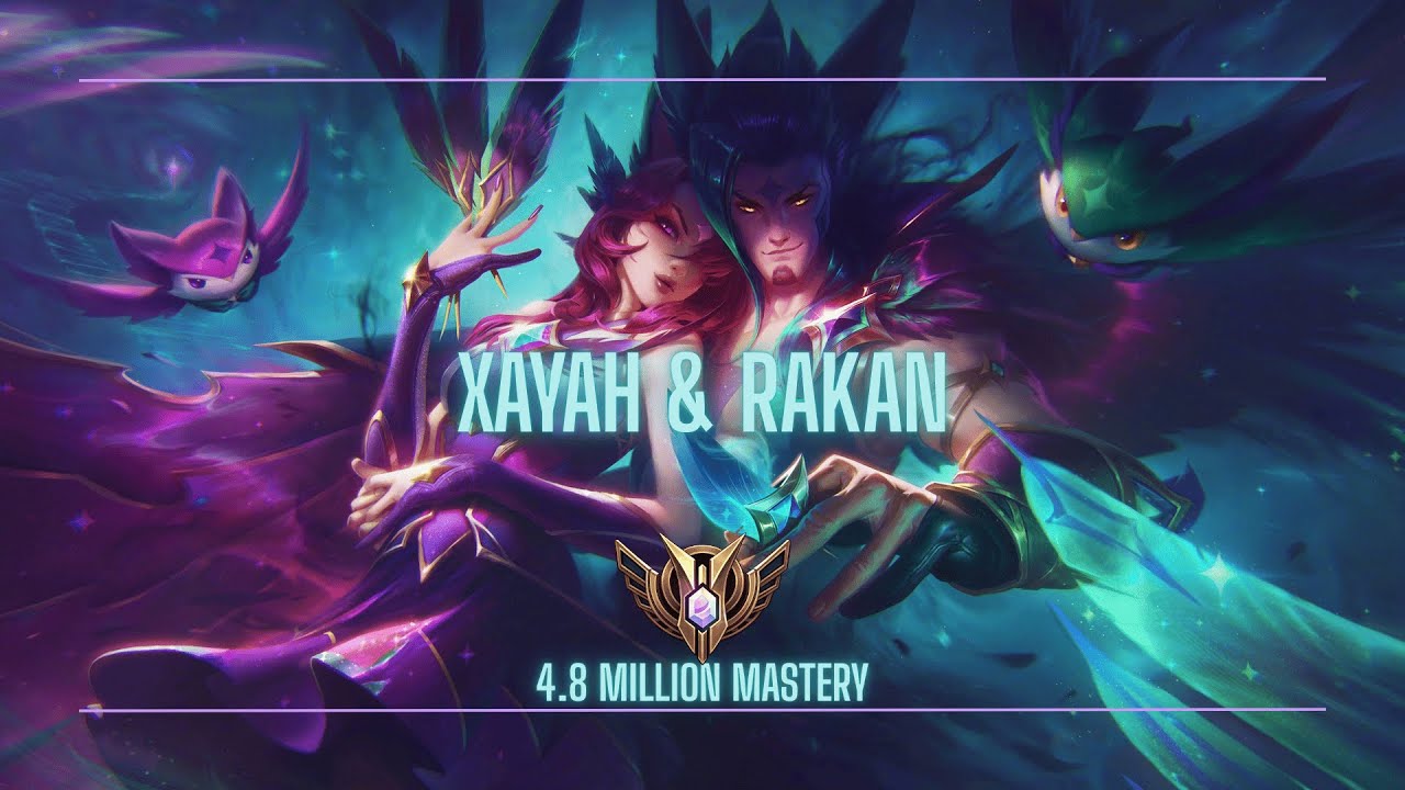 Xayah & Rakan | 2.4M + 2.4M | One Year Duo Montage