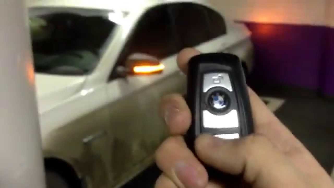 BMW F10 panic alarm by remote key