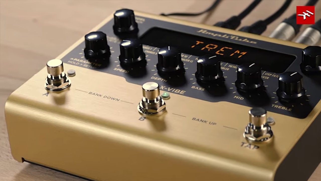 How to use AmpliTube X-VIBE modulation pedal