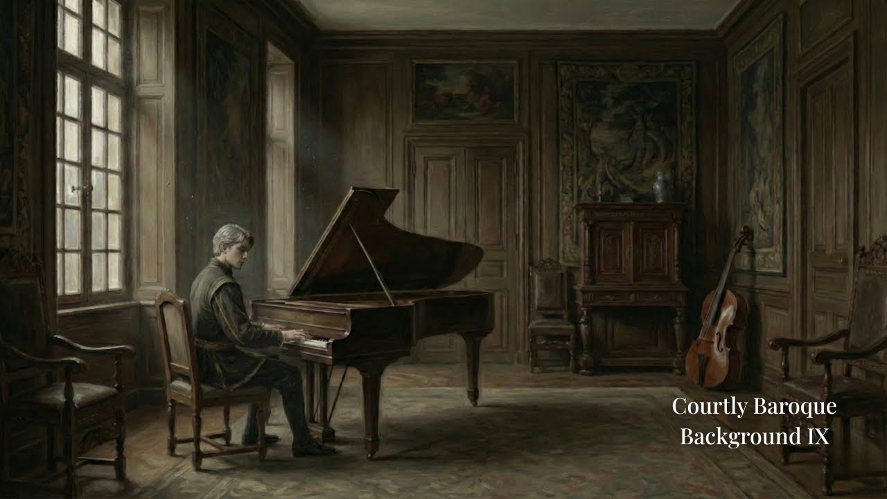 Classical Music for Reading | Formal Baroque Chamber Music｜Courtly Baroque Background IX