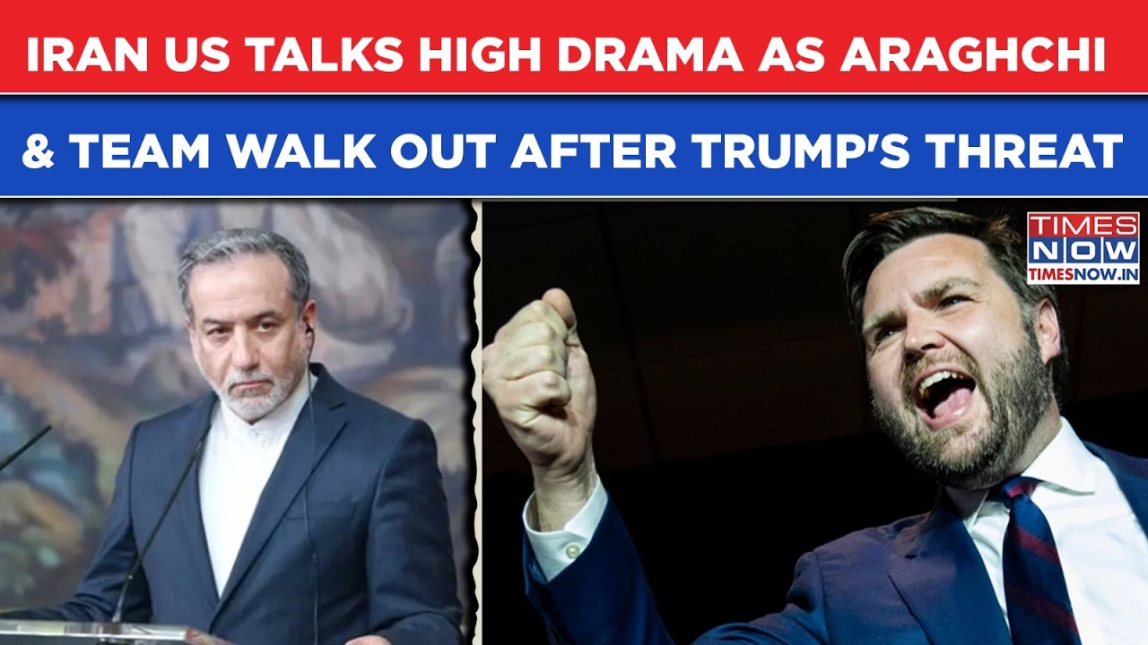 Iran US Deal Talks: High Switzerland Drama As Team Araghchi Walks Out After Trump's 'Bomb' Threat