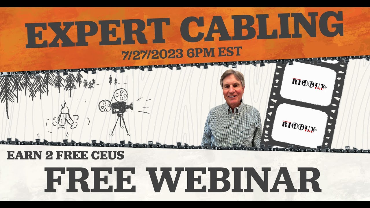 Expert Cabling Webinar w/ Rigguy - LIVE