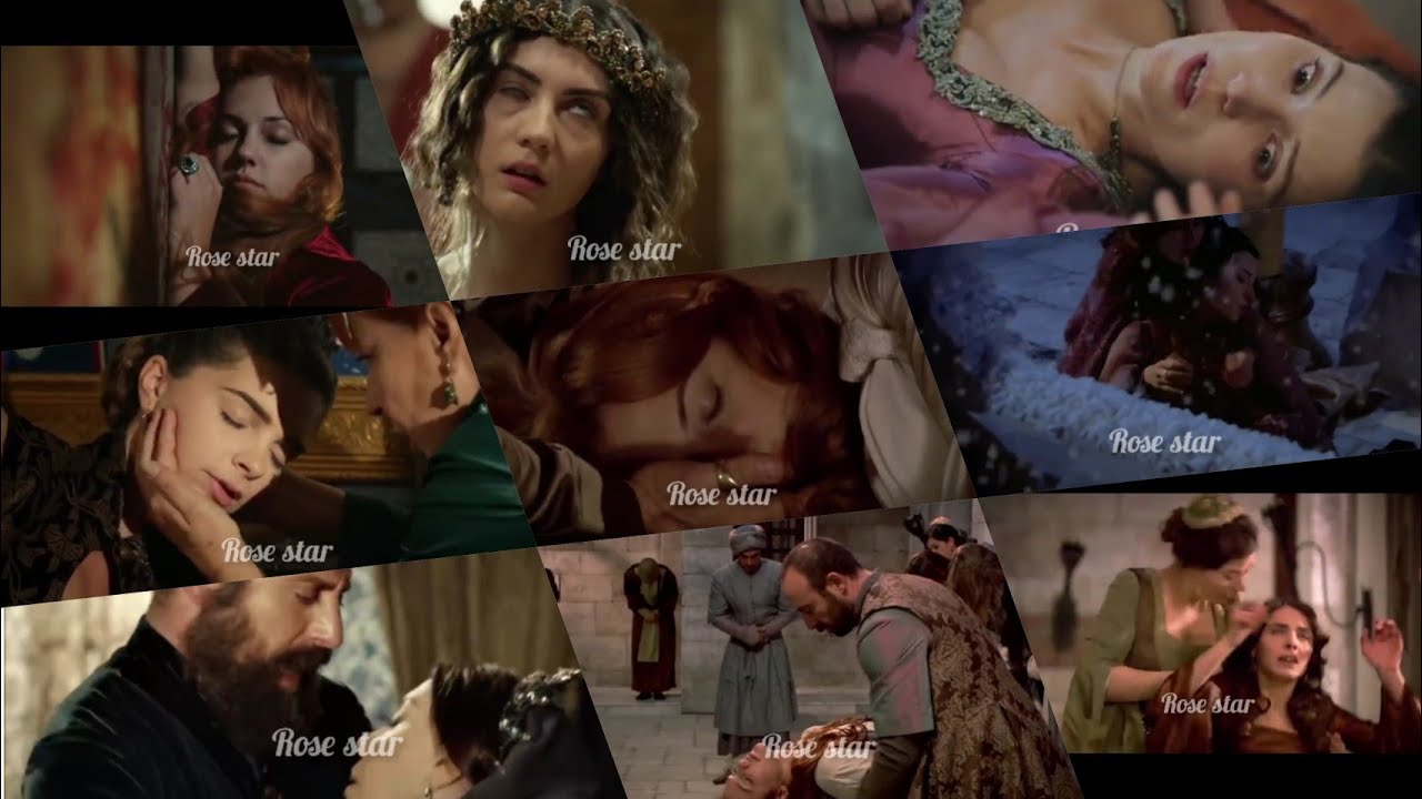 أروع مقاطع إغماء 💔💔 أبطال مسلسل حريم السلطان ❤ | الجزء الأول