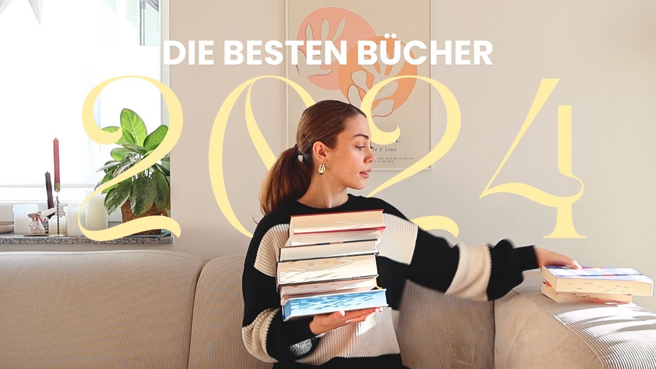 Die BESTEN BÜCHER, die ich 2024 gelesen habe | Meine Jahreshighlights ⭐️