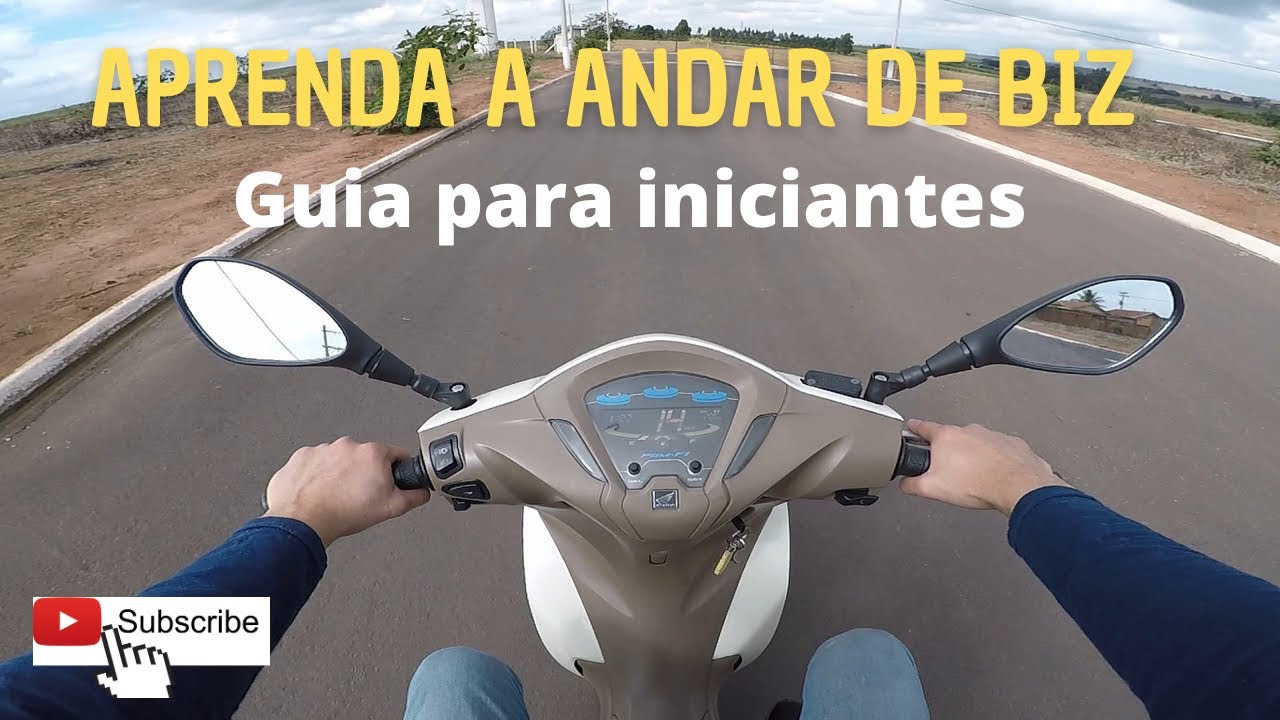 Aprenda a andar de biz  *GUIA PARA INICIANTES* vídeo detalhado*
