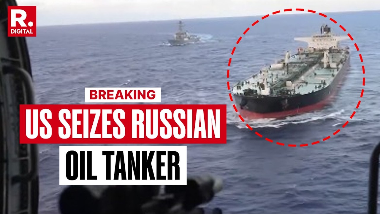BREAKING: US Intercepted Russian Oil Tanker Aquila II After Long Hunt From Caribbean To Indian Ocean
