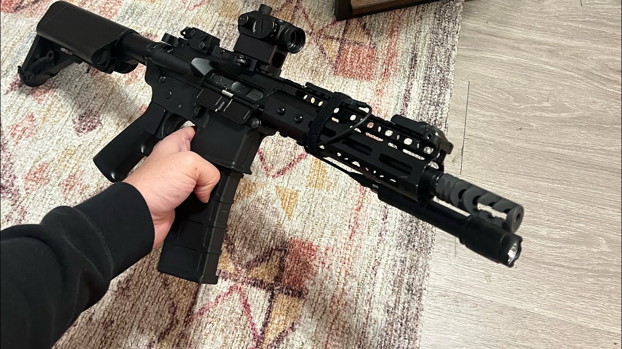 Matrix M4 Gas Blowback GBB rifle review and field strip
