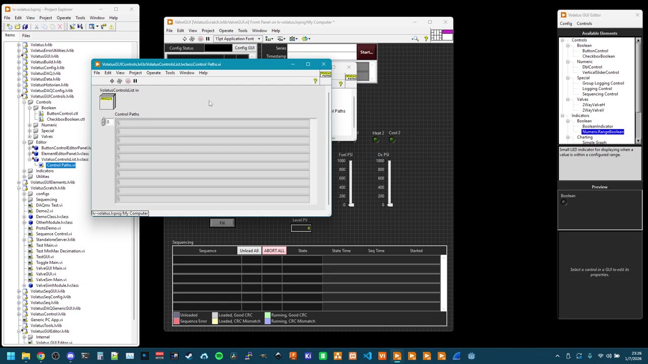 Volatus - GUI Editor Tooling Preview