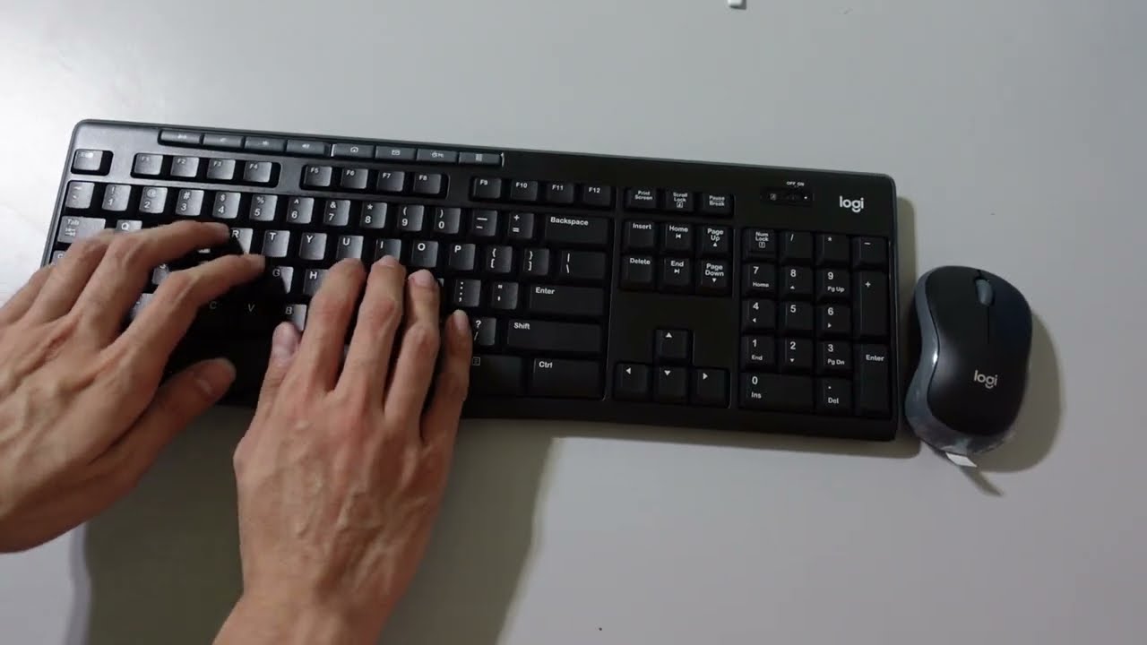 UNBOXING: Logitech MK270R Wireless Combo Keyboard & Mouse