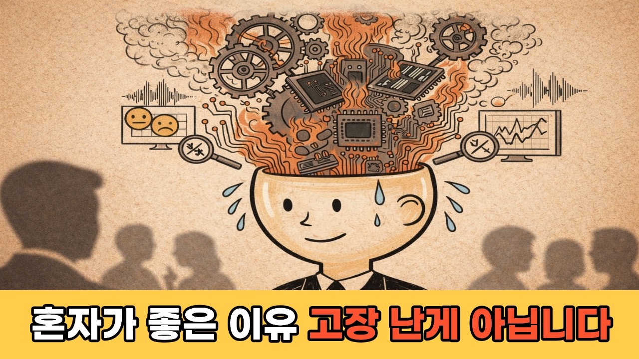 “혼자가 편한 사람의 뇌는 다릅니다”