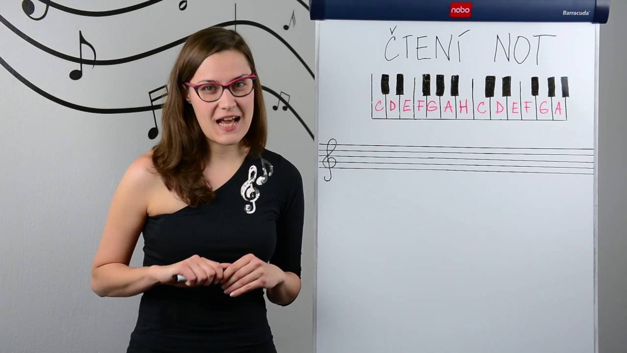 Hudební nauka - Čtení not