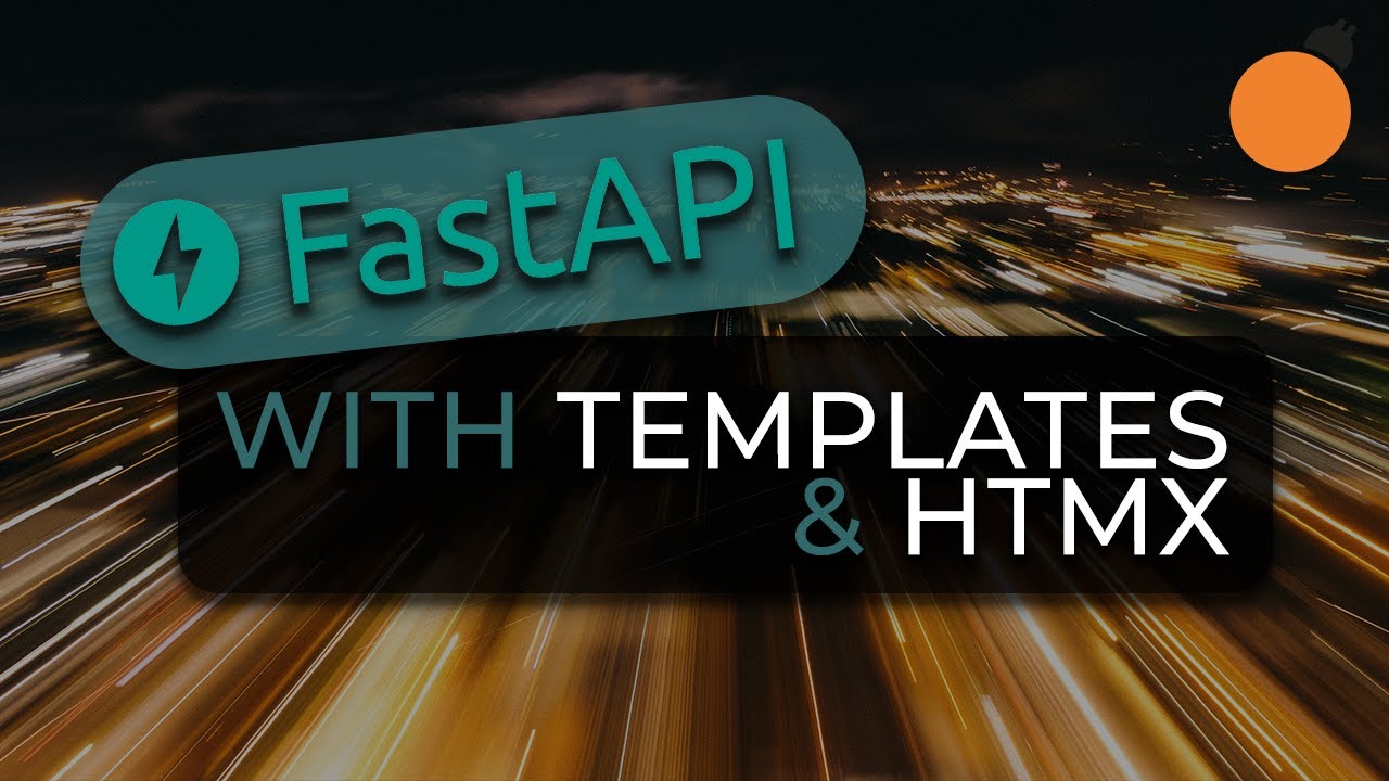 Фреймворк FastAPI Python — возврат HTML-шаблонов (с интеграцией HTMX)