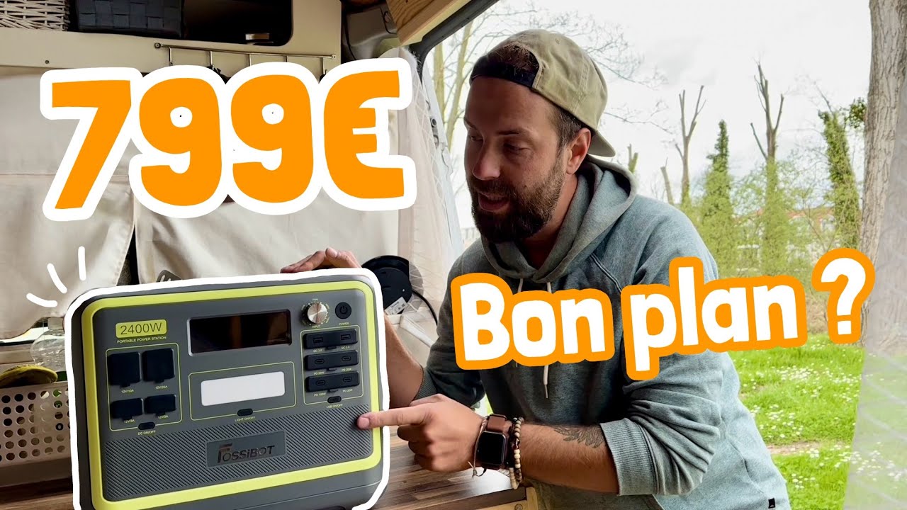 On teste la station Fossibot F2400 ⚡️2048wh, pour remplacer notre batterie solaire Oukitel !