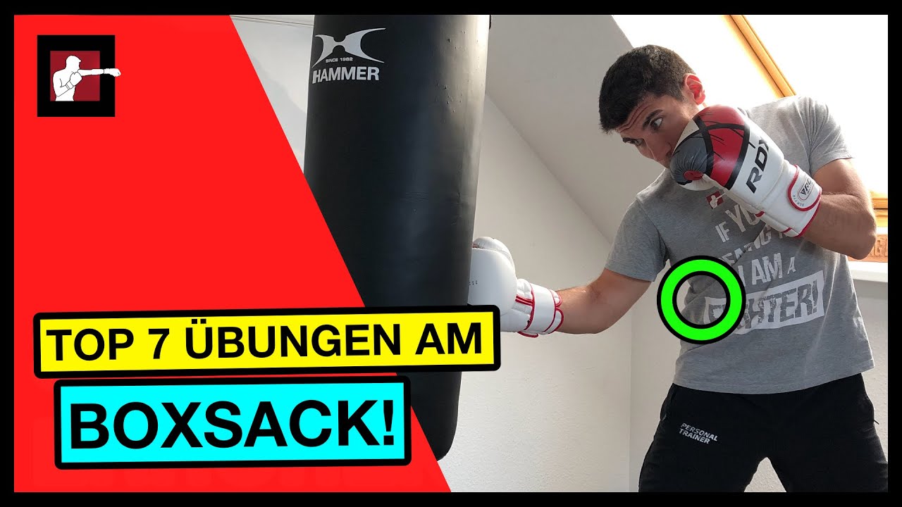 Boxen für Anfänger: Diese 7 Übungen MUSST Du am Boxsack trainieren!