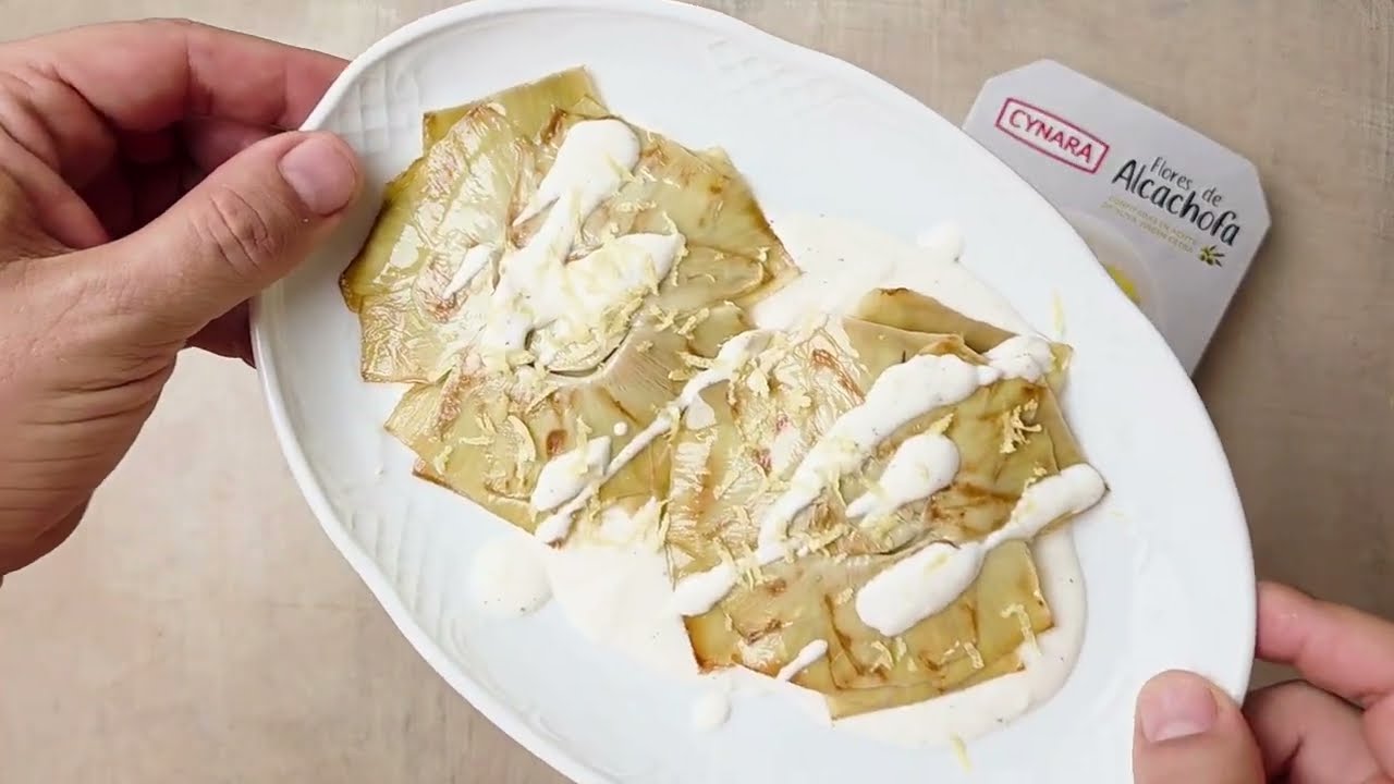 Artichoke Flowers with Parmesan and a Touch of Lemon