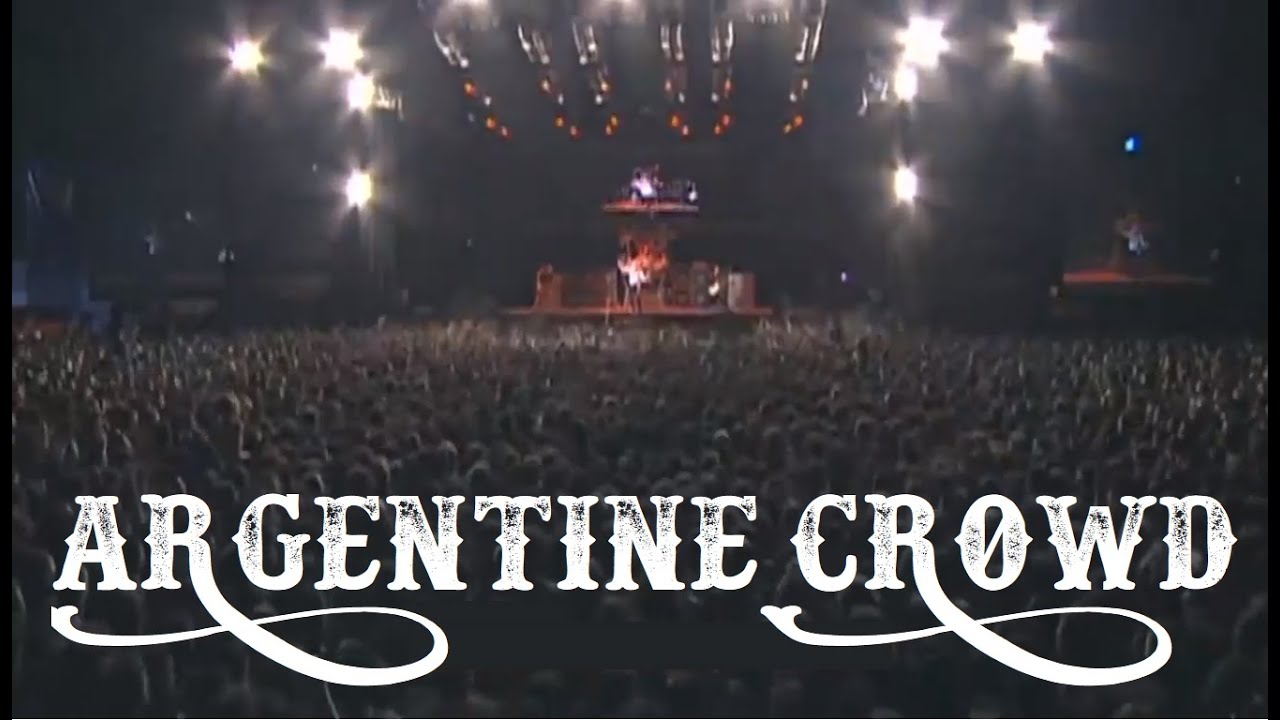 Público Argentino en Conciertos de Rock
