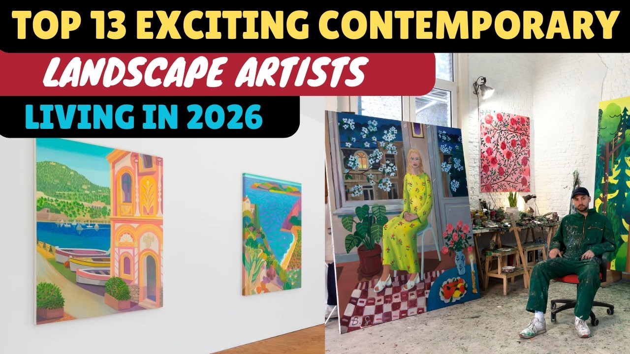 TOP 13 IMPORTANTANT CONTEMPORARY LANDSCAPE ARTISTS LIVING AND WORKING IN 2026