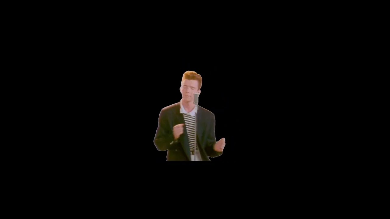 1 hour of sillence occasionally broken up by rick roll