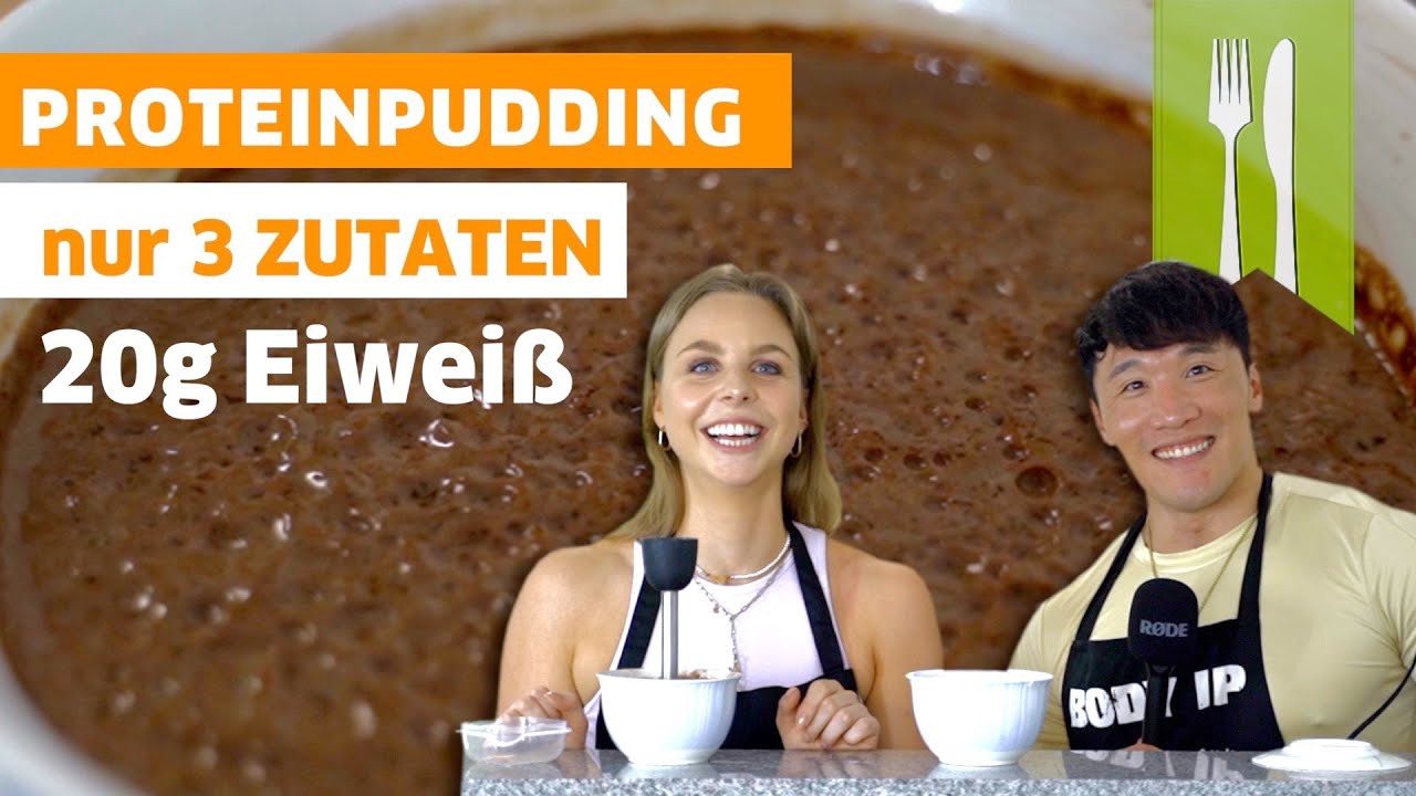 Proteinpudding 20g Eiwei&szlig; | nur 3 Zutaten