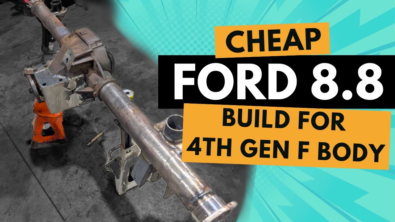 DIY Ford 8.8 Build for 4th Gen F-Body Camaro/Trans Am | Budget Rear End Upgrade!