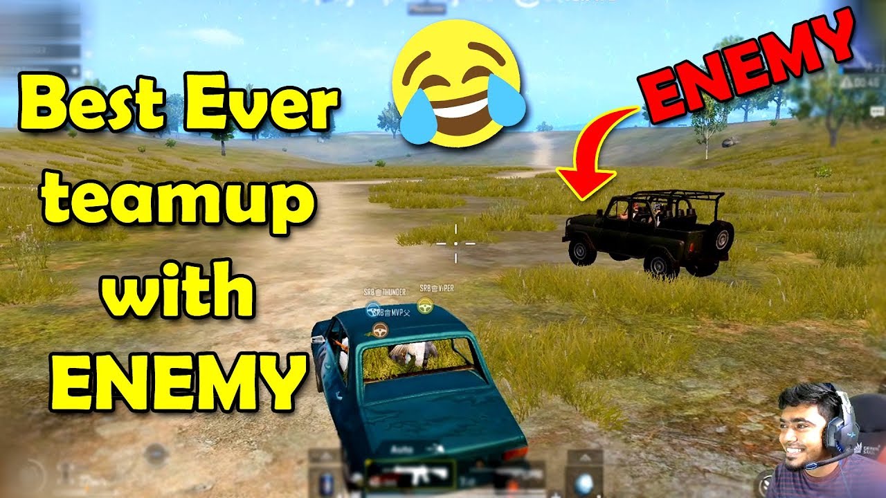 Best Ever Team Up With Enemies🔥 - PUBG Mobile