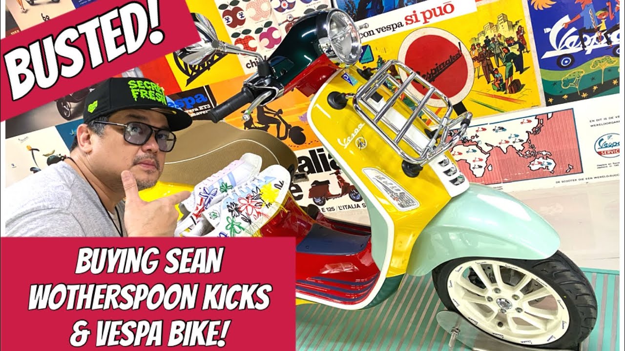 WIFEY CAUGHT ME BUYING A SUPER HYPED SEAN WOTHERSPOON VESPA ! + World Balance Giveaway Winners