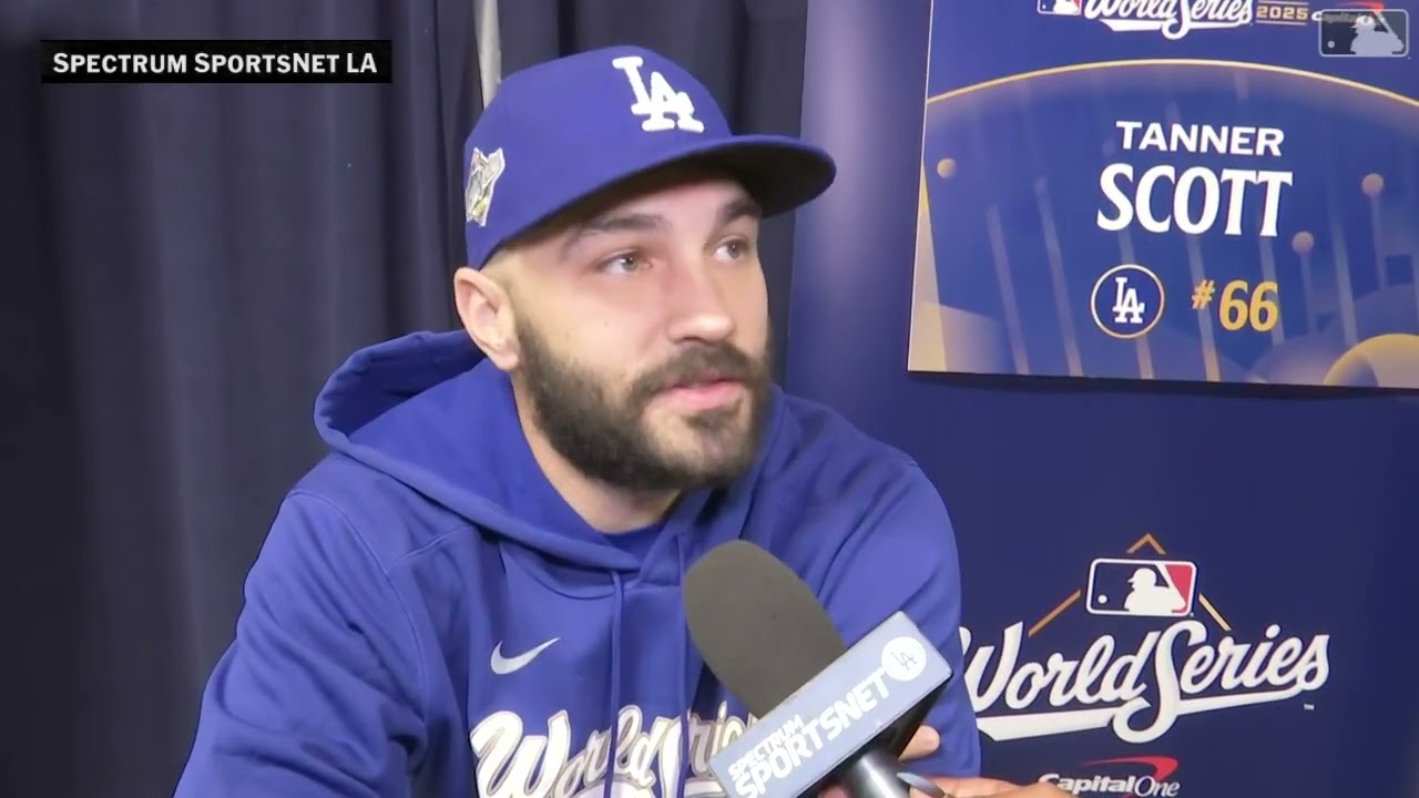 Tanner Scott Reveals Health Update Ahead of Dodgers World Series, Says He Was Miserable In NLDS