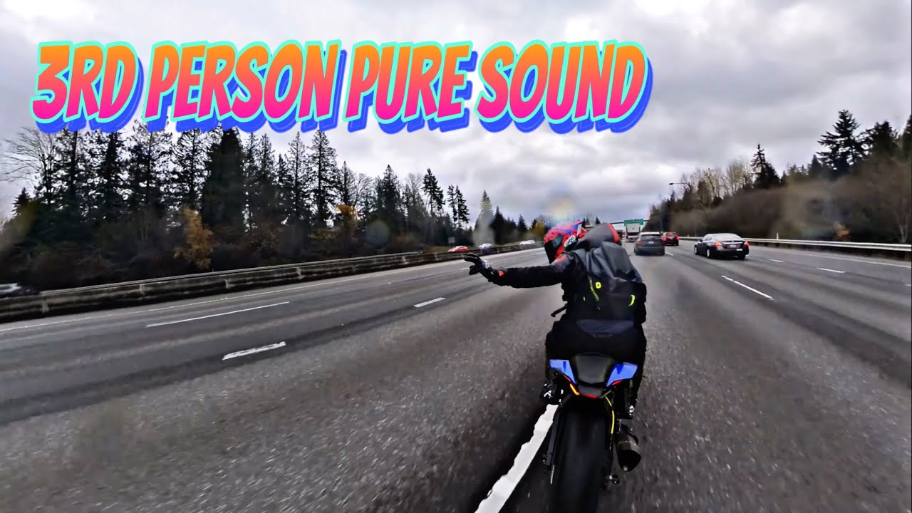 Yamaha R6 3rd Person || Pure Sound Akrapovic