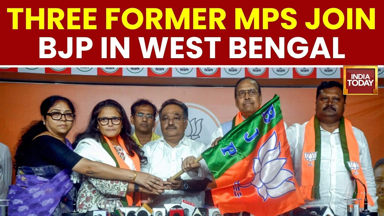 BJP Gets Major Boost in West Bengal | Sushmita Dev & Two Former TMC Leaders Join BJP | India Today
