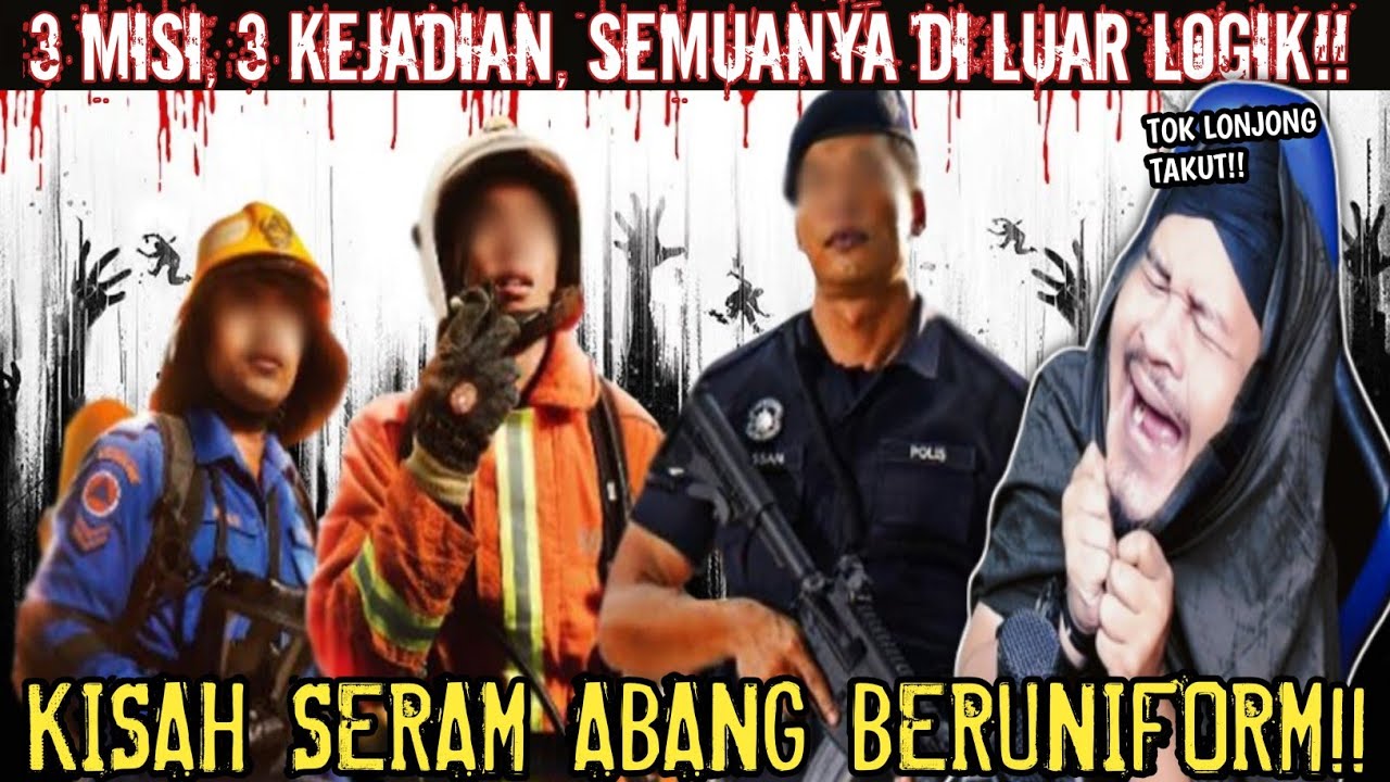 3 KISAH SERAM ABANG BERUNIFORM YANG BUAT BULU ROMA MEREMANG😨 | Tok Lonjong Session Horror