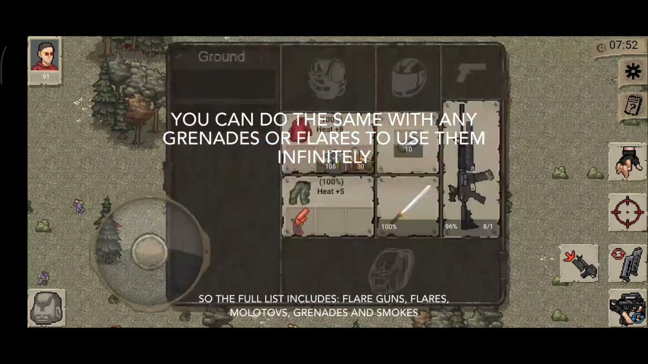 MiniDayZ Infinite Flare Guns and Throwables Glitch