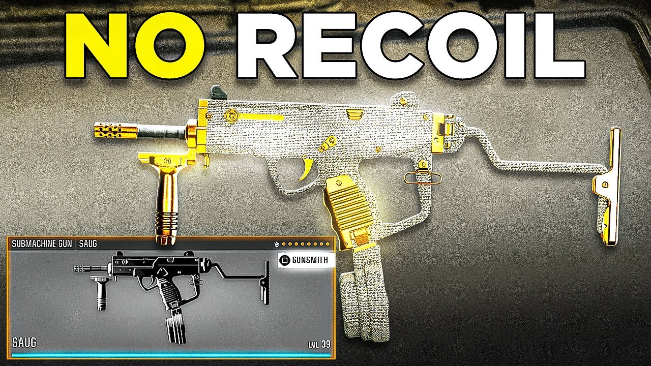 new NO RECOIL SAUG CLASS is UNSTOPPABLE in BLACK OPS 6! 😈 (Best SAUG Class Setup) - BO6