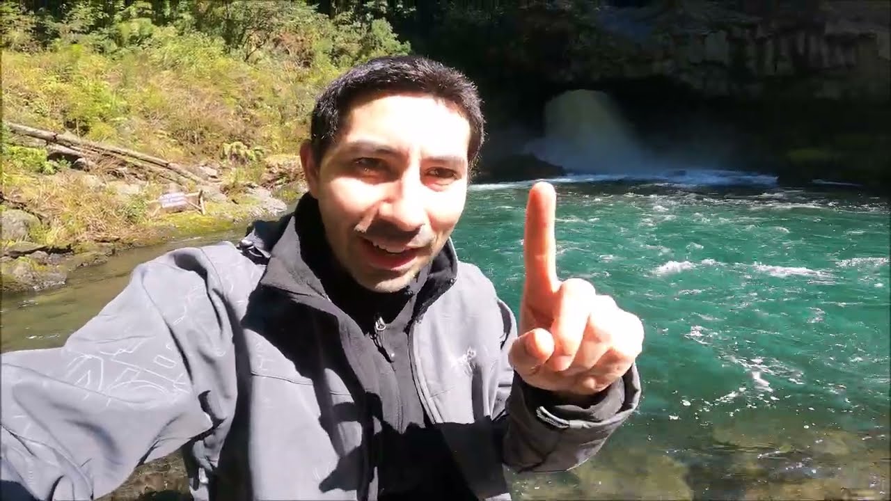 Водопад Лос Меллисос - река Пальгин