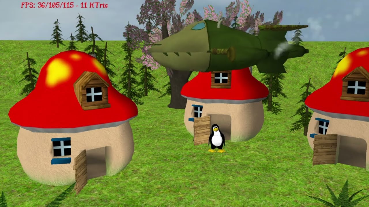 SuperTuxKart 0.8 Story Mode (Part 1/2)