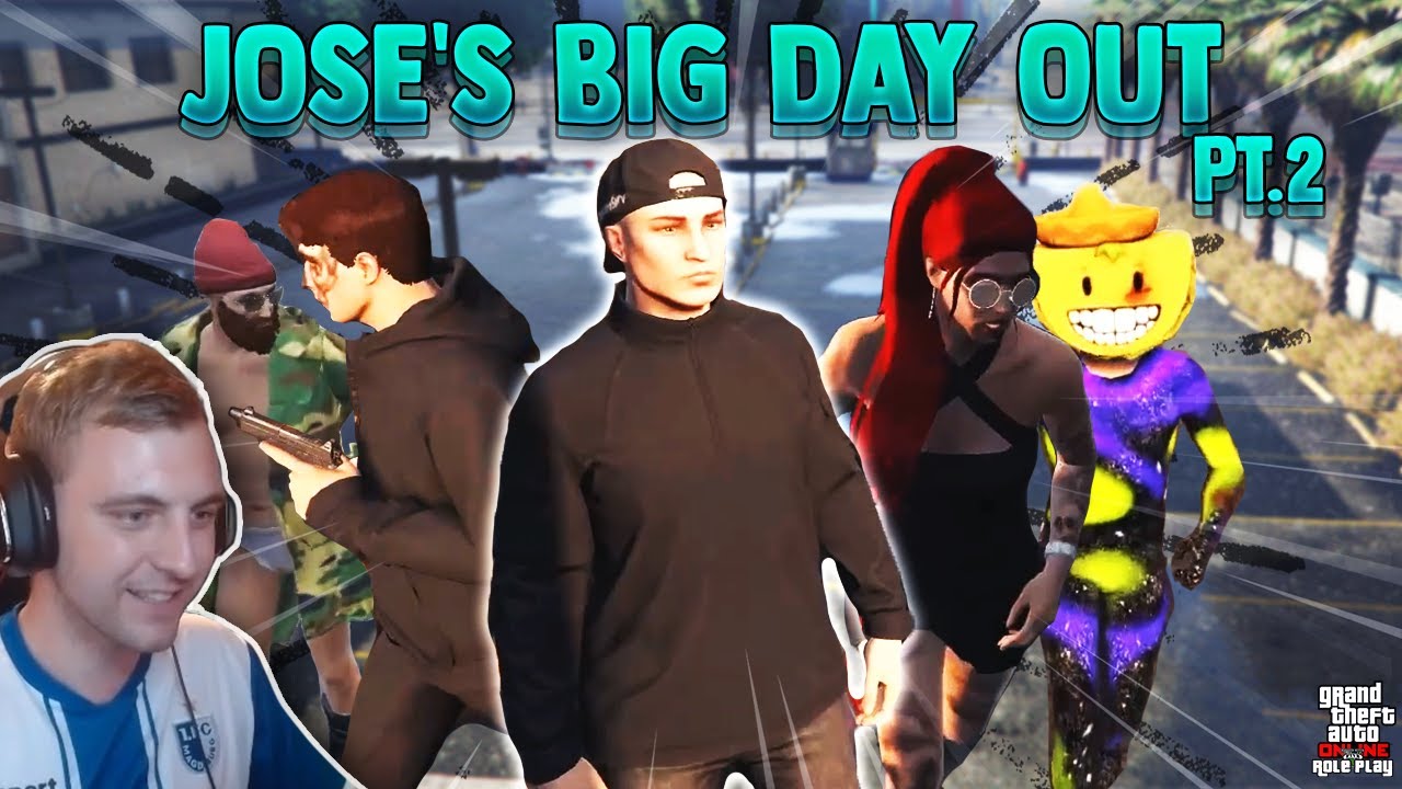 Jose Santanna's BIG DAY OUT in NoPixel!  PT.2