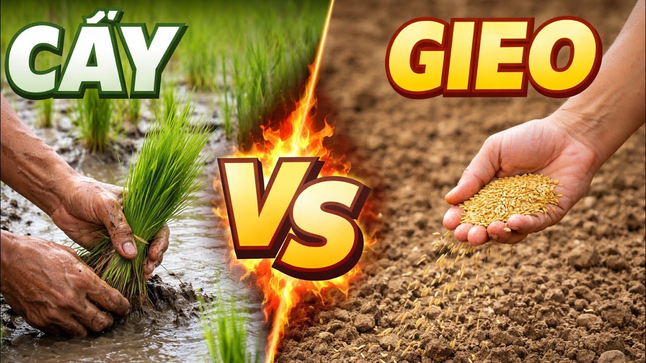 Vì sao nông dân Nhật phải cấy lúa còn Úc chỉ gieo?