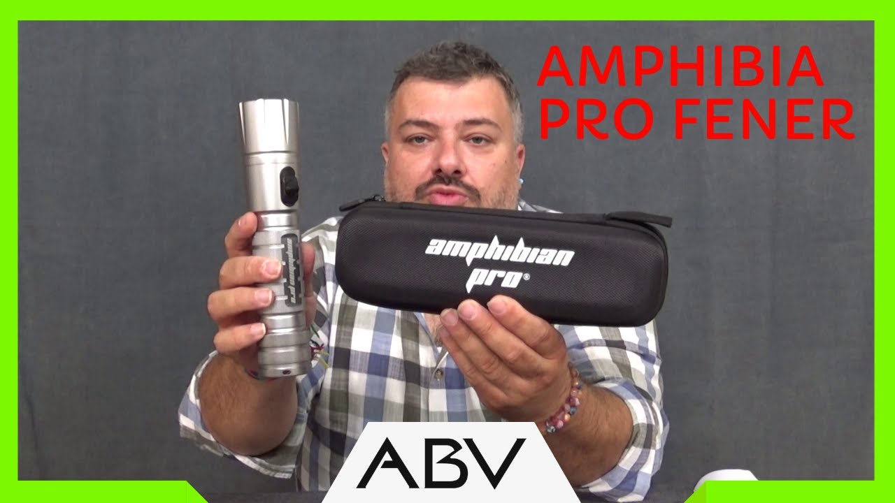 AMPHIBIAN PRO DALIŞ FENERİ 2000 LÜMEN - KARANLIK DENİZİ AYDINLATIYOR #amphibian #fener #scuba #dive