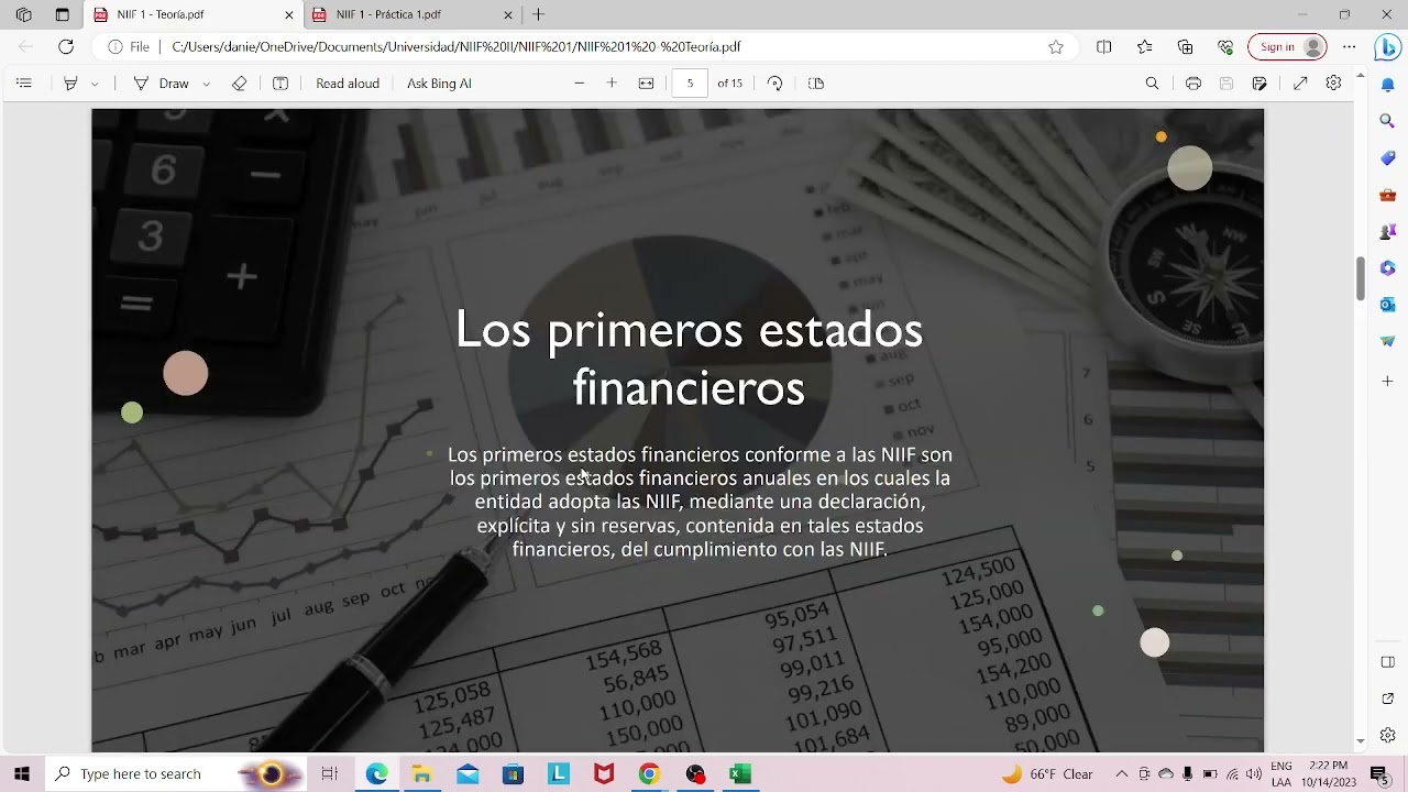 NIIF 1 Adopci&oacute;n por primera vez