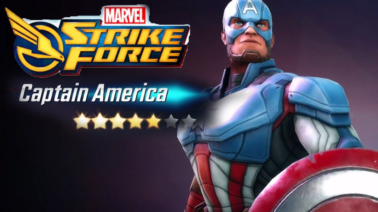 MARVEL Strike Force - 5-Star Captain America & SHIELD Medic!