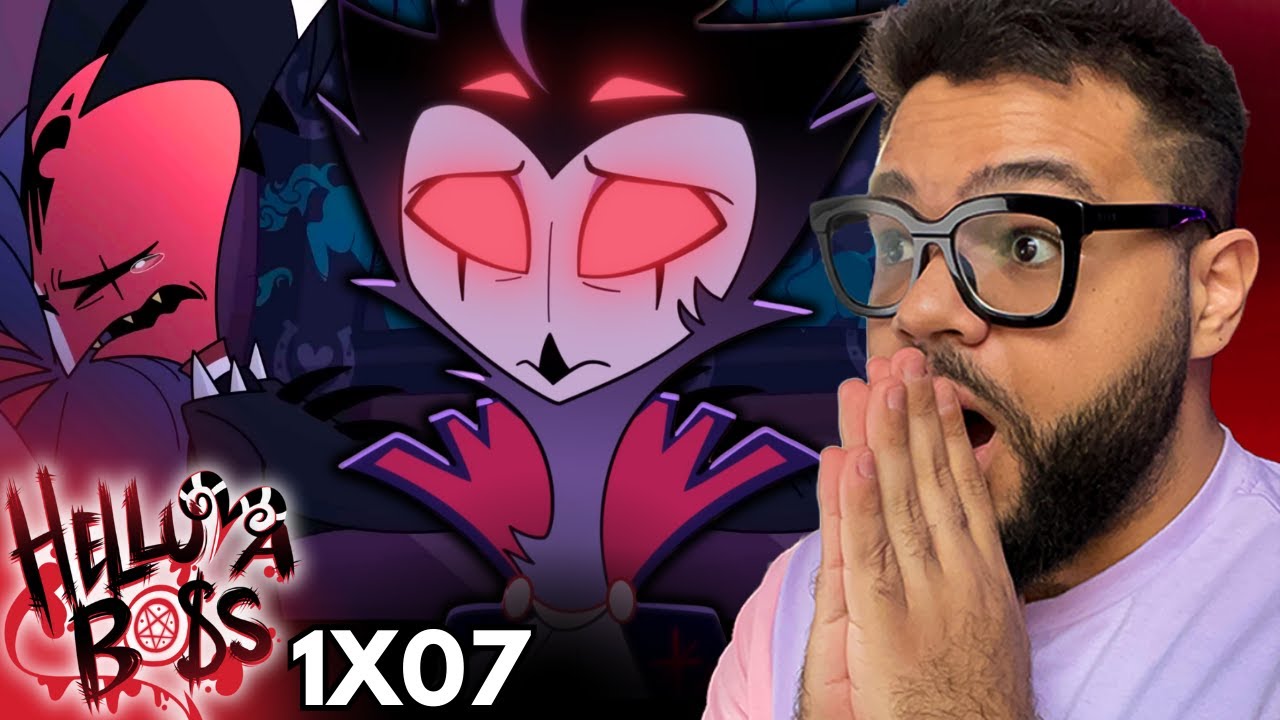 EPISÓDIO ROMANTICAMENTE TRISTE! HELLUVA BOSS 1ª TEMPORADA Episódio 7 REACT