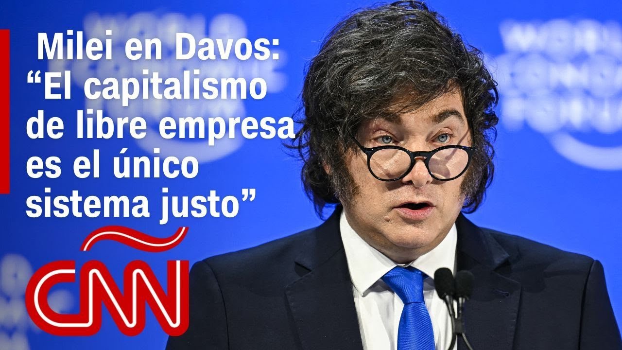 Discurso completo de Javier Milei en Davos: economía de Argentina, reformas, críticas al socialismo