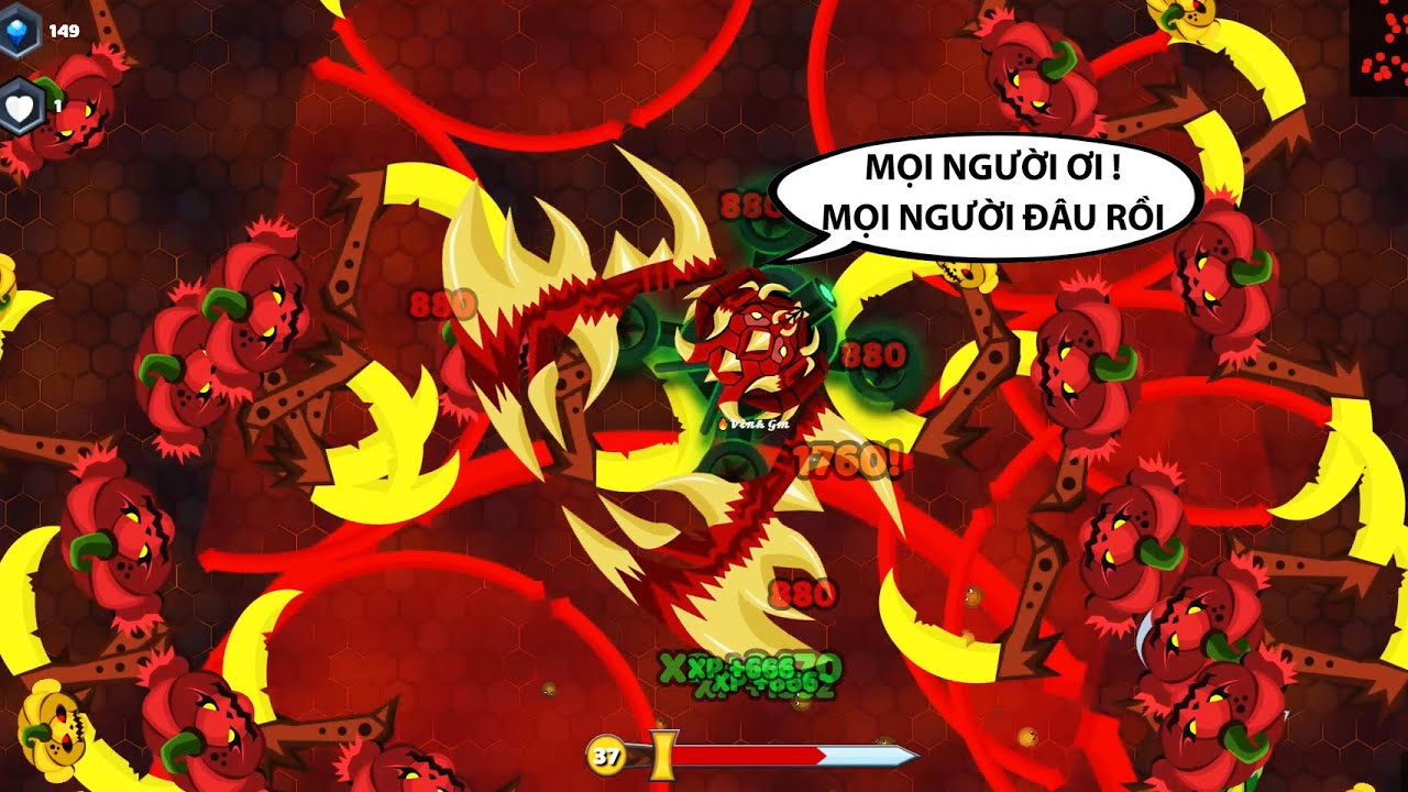 Em cô đơn giữa VÒNG VÂY kẻ địch - Event Halloween |Fan Alanmoon;D| Evowar.io #339