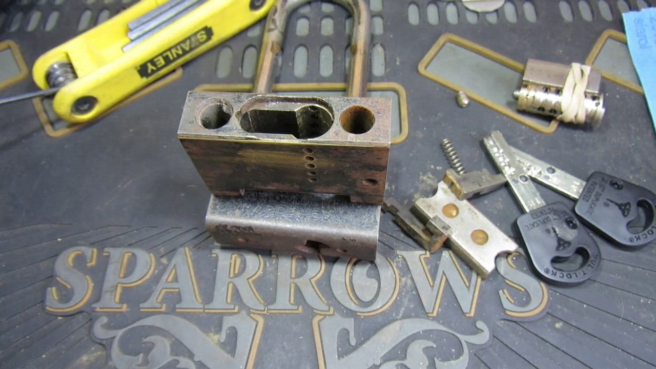 (320) Refurbing the Re-cored  Mul-T-Lock Padlock