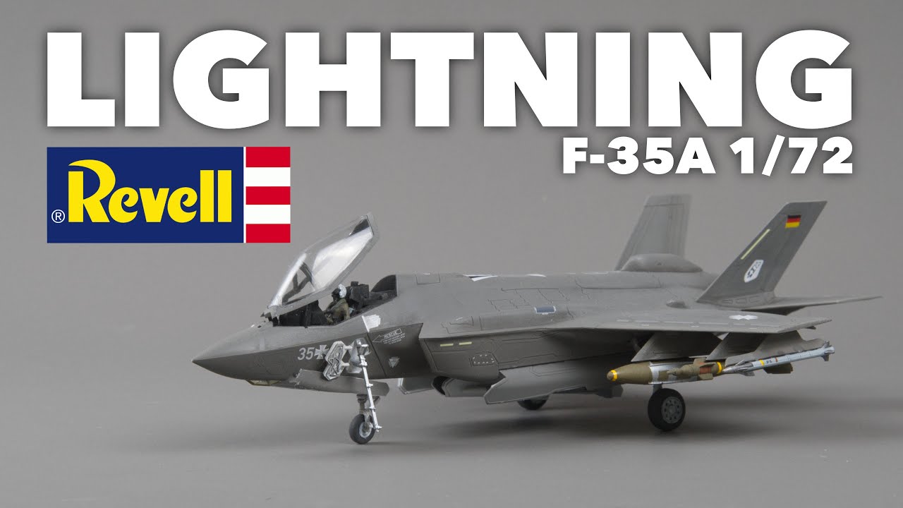 NEW 2025 REVELL F-35A LIGHTNING -  how to build it!