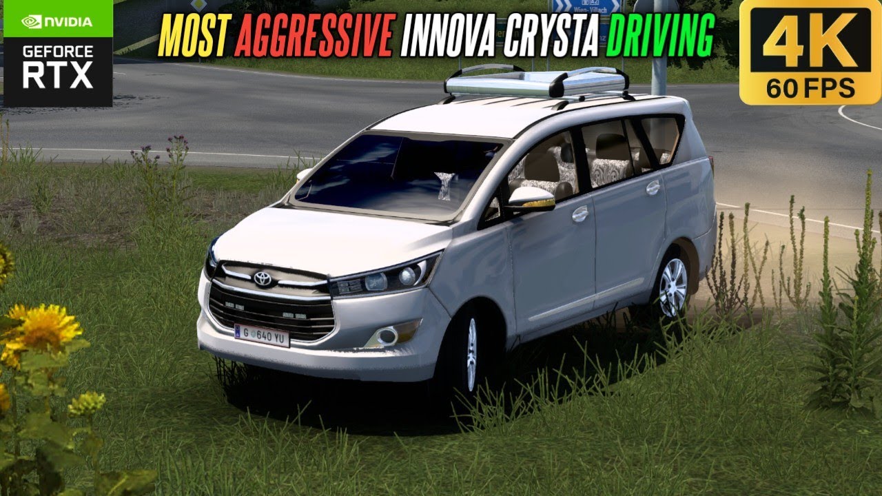 Toyota Innova Crusing 100+ km/hr  | ETS 2 India