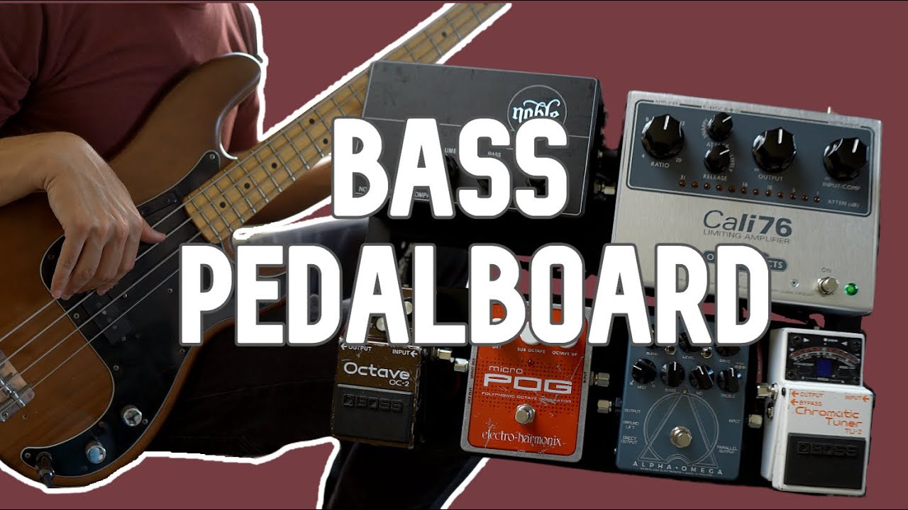 Building a Pedalboard for BASS GUITAR