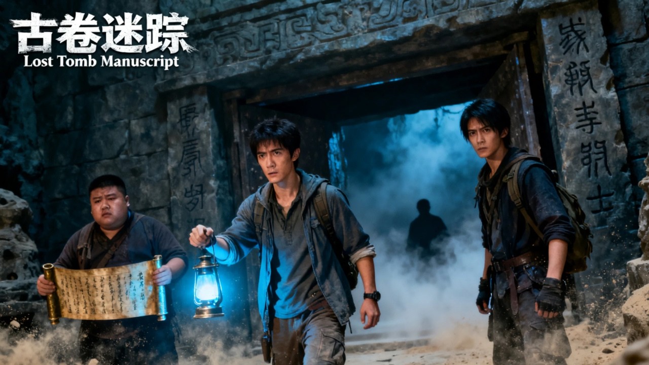[Full Movie] Ancient Buddhist Scroll Emerges, Three Raiders Begin Their Quest #TombManuscript (2025)