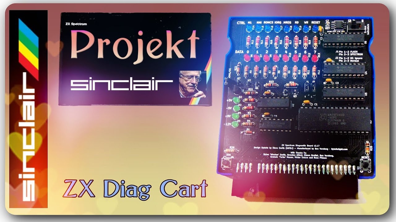 Projekt Sinclair – ZX Diag Cart – Testkarte für den ZX Spectrum
